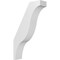 Ekena Millwork 3 1/2-in. W x 12-in. D x 20-in. H Funston Architectural Grade PVC Knee Brace BRCP035X12X20FST - alternate 1